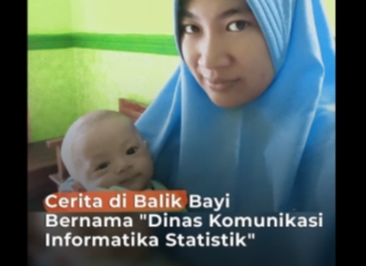 Bayi di Brebes Dinamai Dinas Komunikasi Informatika Statistik Oleh Sang Ayah, Bagaimana Asal-usulnya?