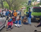Mahasiswa di Ambon Demo Tolak PPKM Darurat, Blokir Sejumlah Jalan HIngga Menyandera Satu Truk