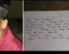 Viral Potret Seorang Anak Dibuang Orangtuanya dan Ditinggali Sepucuk Surat