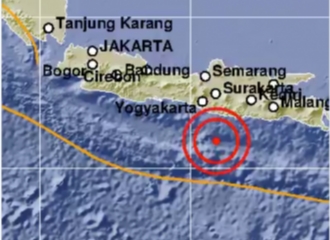Gempa  Magnitudo 5,0 di Pacitan Terasa Hingga Yogyakarta, Tidak Berpotensi Tsunami
