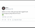 'Rektor UI' Jadi Trending Topic di Twitter Indonesia, Apa Konteksnya?