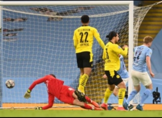 Liga Champions Eropa: Tuan Rumah Man City Menang Dramatis 2-1 Atas Borrusia Dortmund