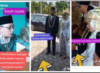 Viral Video Tik Tok, Petugas KUA Nikahkan Mantan Istri dengan Pria Lain