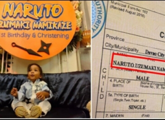 Balita Asal Filipina Ini Jadi Viral Karena Memiliki Nama Naruto Uzumaki Namikaze
