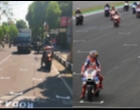 Tuban Terapkan Physical Distancing Mirip Starting Grid MotoGP di Simpang Empat