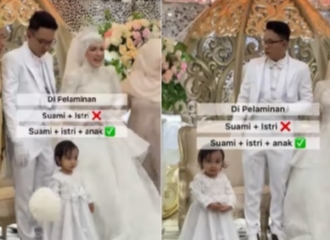 Viral Resepsi Pernikahan Bareng Anak, Sudah Menikah Sejak 2020, Baru Bisa Resepsi Pada 2022