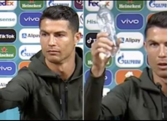 Saham Coca-Cola Anjlok Hingga Rp 57 Triliun Karena Gestur Ronaldo Singkirkan Dua Botol Minuman Produknya