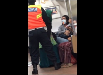 Viral Video Ibu-ibu Jambak dan Tampar Seorang Wanita Muda di Commuter Line Jakarta-Bogor
