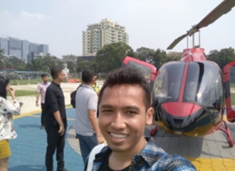 Surprize Naik Helikopter Keliling Jakarta Bareng CNN Indonesia!!!!!!