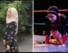Bunga, Wanita Muslim Asal Malaysia Sekaligus Pegulat Wanita Berhijab Pertama di Dunia