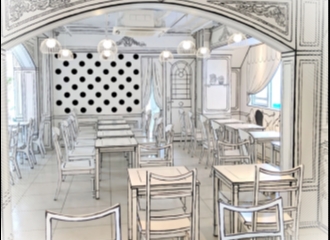 Kafe 2D di Tokyo, Jepang Ini Menawarkan Pengalaman Nongkrong di Dunia 2 Dimensi yang Sesungguhnya!