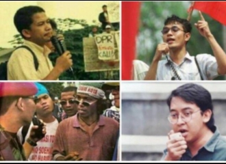 Foto Empat Anggota DPR Saat Masih Jadi Aktivis Di Tahun 1998, 'Aku yang Dulu Bukanlah yang Sekarang'