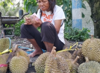Tega, Ada Orang Tipu Penyandang Difabel yang Berjualan Durian dengan Uang Palsu di Blitar