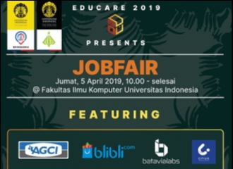 Adakan EDUCARE Fasilkom 2019 Bertema Jobfair Dalam Rangka Penyaringan Tenaga Kerja