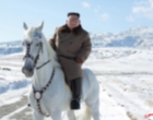 Korut Rilis Foto-Foto Kim Jon-un Naik Kuda Putih di Gunung Paektu, Indikasikan Siap Tempur?