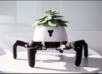 Hexa Mod, Robot Tanaman yang Bisa Berjalan Mencari Sinar Matahari, Menari, dan Bahkan Ngambek Jika Kekurangan Air