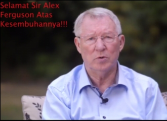 Sir Alex Ferguson Menyapa Publik Pertama Kalinya Pasca Operasi Pendarahan Otak