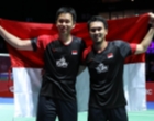 Duet Ganda Putra Bulutangkis Indonesia Juarai Kejuaraan Dunia BWF Untuk Ketiga Kalinya