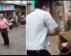 Viral: Video Seorang Pedagang Kaki Lima Mengamuk & Menusuk Petugas