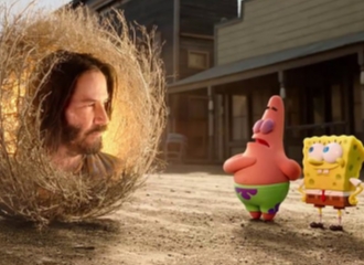 Keanu Reeves Tampil Sebagai Cameo dalam Trailer Film Terbaru Spongebob, 'Sponge on the Run'