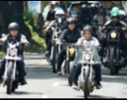 Presiden Jokowi Touring Bersama Rombongan Bikers Sejauh 30 Km