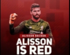 Alisson Becker Resmi Berseragam Liverpool