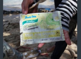 Viral Bungkus IndoMie Edisi Hut RI Ke 55 Ditemukan Masih Utuh Di Laut