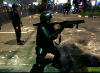 Jakarta Mencekam, Massa Ricuh di Jl Wahid Rasyim dan Tanah Abang, Jakarta Pusat Menggunakan Mercon dan Molotov