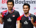 Bulutangkis: Hendra Setiawan dan Mohammad Ahsan Juarai BWF World Finals Tour 2019 Kategori Ganda Putra