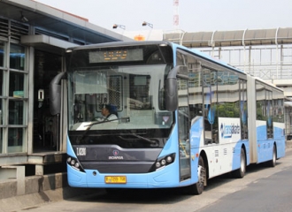 Jalan-jalan Pakai Bus Biru ke Bekasi Kini Hanya Rp 3.500! 