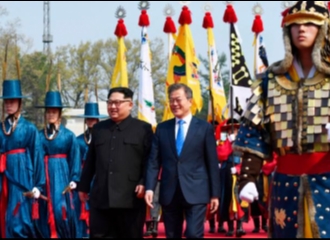 Kim Jong Un Menyeberangi Perbatasan Korea Utara-Selatan, Wujud Perdamaian Kedua Negara?