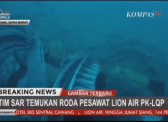 Update Kecelakaan Pesawat Lion Air PK-LQP JT-610: Roda & Mesin Pesawat telah Ditemukan