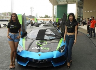 GrabCar Tawarkan Tumpangan Gratis Lamborghini Di Jakarta