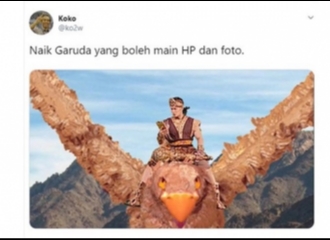 Netizen, GrabID, Gramedia, Hingga Kaesang Pangarep Ramai-Ramai Bikin Meme Sindir Garuda Indonesia