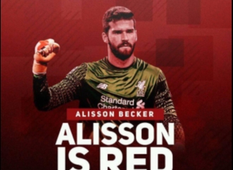 Alisson Becker Resmi Berseragam Liverpool
