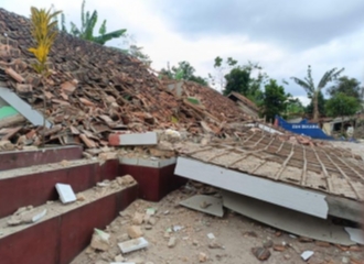 2 Orang Dilaporkan Tewas Akibat Gempa Cianjur Pada Senin Siang Ini, Warga Diminta Keluar Rumah