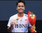 Juara! Anthony Ginting Persembahkan Emas Badminton Asia Championship 2023