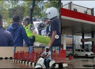 Viral Aksi Pengejaran Mobil Innova yang Kabur Usai Tak Bayar BBM di SPBU Banjarmasin