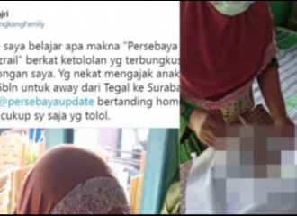 Kisah Bayi 6 Bulan Meninggal Usai Diajak Ortu Motoran Tegal-Surabaya Demi Nonton Persebaya, Pelajaran Bagi Para Orang Tua!