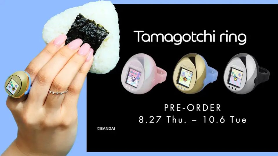Rayakan 30 Tahun Tamagotchi, Bandai Rilis Tamagotchi Ring