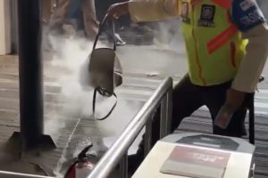 Dijadikan Hotspot, Ponsel Terbakar di Dalam Tas Penumpang KRL di Stasiun Rawa Buntu