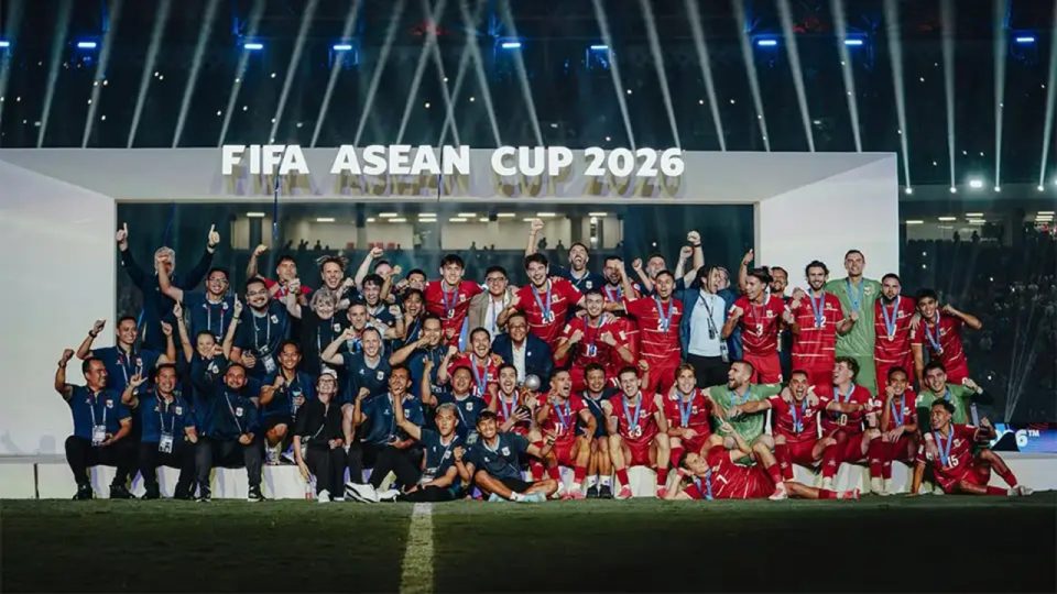 Indonesia Juara FIFA ASEAN Cup 2026, Trofi Juara Timnas Senior Usai Penantian 35 Tahun