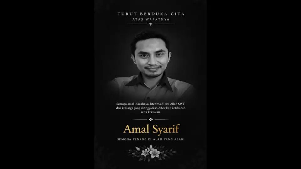 'Mas-mas Cover MP3 Bajakan' Amal Syarif Meninggal Dunia di Usia 46 Tahun