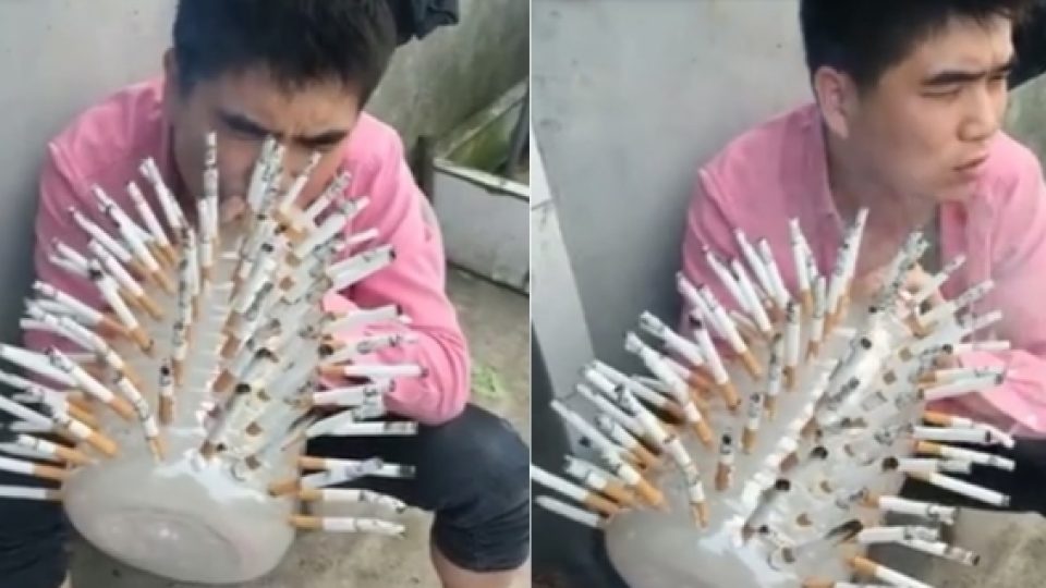 Anda Perokok? Sanggupkah Kalian Kalahkan Perokok Ini?