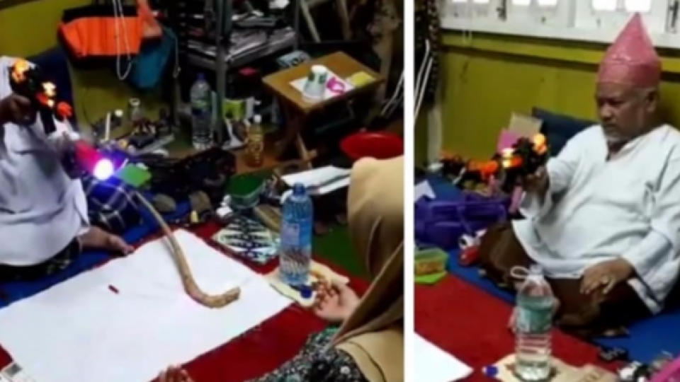 Viral Pria Malaysia Lakukan Rukiah Pakai Pistol 'Laser' Mainan, Memicu Banyak Orang Memburu Pistol Mainan di Toko Online