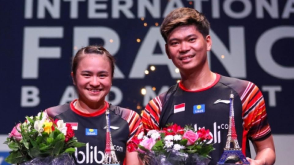 Ganda Campuran Indonesia Juarai Turnamen Badminton Prancis Terbuka 2019