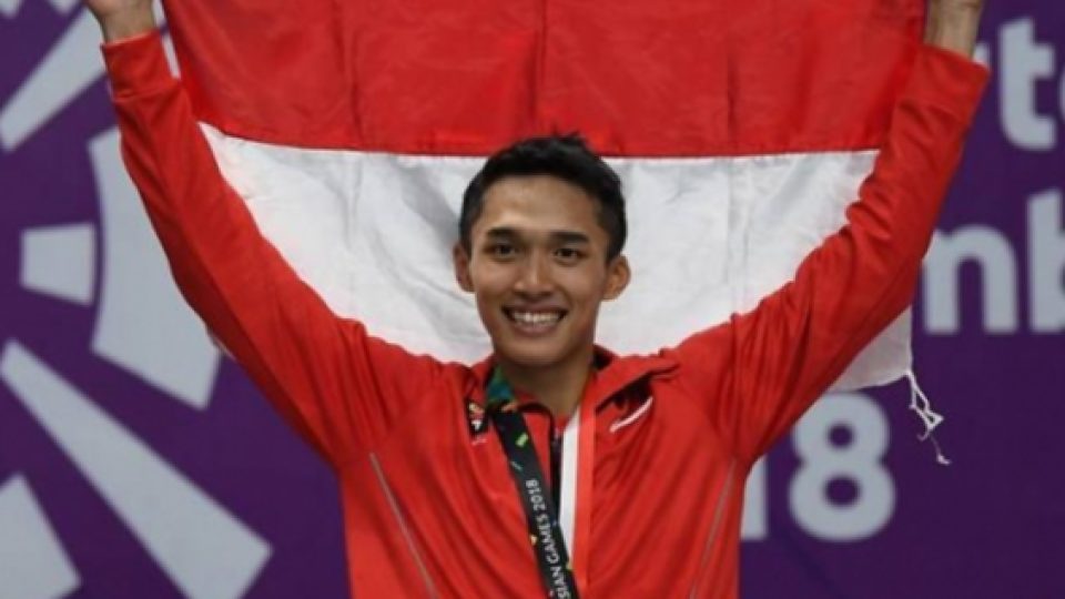 Jonatan Christie Akhiri Puasa Medali Emas Indonesia Pada Bulutangkis Tunggal Putra