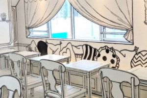 Kafe 2D di Tokyo, Jepang Ini Menawarkan Pengalaman Nongkrong di Dunia 2 Dimensi yang Sesungguhnya!