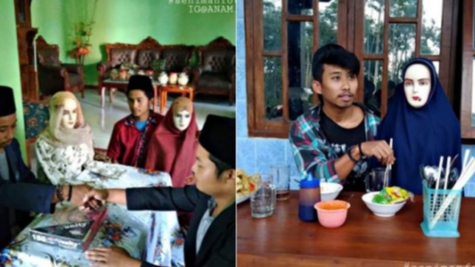 Viral Pernikahan Pria dengan Manekin, Ini Dia Penjelasannya