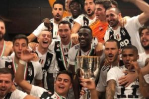 Juventus Mengangkat Trofi Supercoppa Italia Berkat Gol Tunggal Cristiano Ronaldo